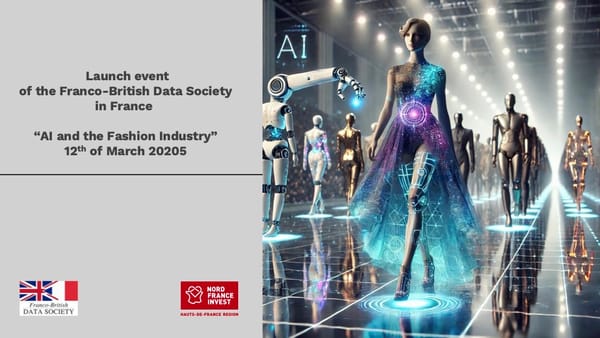 Launch in France: "AI and the Fashion Industry"